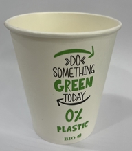 Load image into Gallery viewer, Plastic Free Green Cups 240ml (8oz)