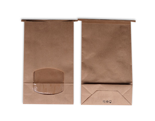 Bolsa SOS con ventana y autocierre 60 gsm 21x9x3525cm (500 unid/caja)-(exclusivo online)