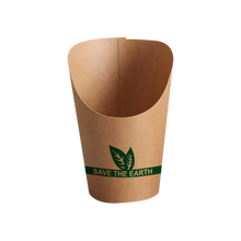 Cargar imagen en el visor de la galería, Envase redondo Kraft fritos/Wrap 360ml- 12 oz (1000 unid/caja)  (exclusivo online)