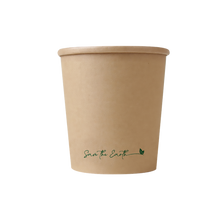 Load image into Gallery viewer, Cardboard Tureen + Kraft Lid 450ml (Combo) - 16oz
