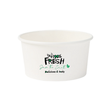 Cargar imagen en el visor de la galería, Tarrina Helado Blanca 90ml (3oz) (1000 unid/caja) (exclusivo online)