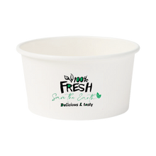 Load image into Gallery viewer, White Ice Cream Tub 120ml (Small - 4oz)