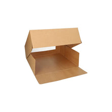 Cargar imagen en el visor de la galería, Cajas para ROSCON /Tarta 30 x 30 x 10 cm con ventana de PLA (25 unid/pack)