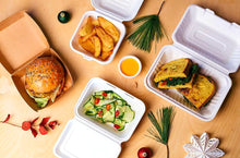 Cargar imagen en el visor de la galería, Caja Kraft Hamburguesa Pequeña 11x11x7cm (200 unid/caja)