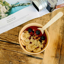 Carica l'immagine nel visualizzatore di Gallery, Insalatiera in cartone 1000 ml + coperchio antiappannamento in rPET (200 unità/scatola)