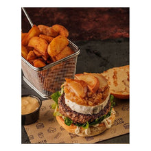 Cargar imagen en el visor de la galería, Papel Antigrasa Blanco/Kraft Impreso a 1 Tinta 31x42cm (3000 unidades)