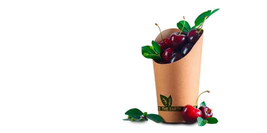Envase redondo Kraft fritos/Wrap 480ml- 16 oz (1000 unid/caja) (exclusivo online)
