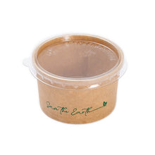 Carica l'immagine nel visualizzatore di Gallery, Vaschette/Salsiere in cartone Kraft + Coperchio 60ml