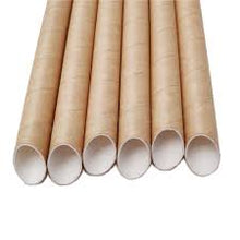 Cargar imagen en el visor de la galería, Pajitas Cartón Kraft 12mm x 21cm (Extra-Gruesas) (2500 unid/caja) (exclusivo online)