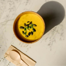 Cargar imagen en el visor de la galería, Sopera Cartón + Tapa Kraft 350ml (Combo)- 12oz