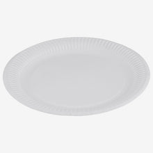 Cargar imagen en el visor de la galería, Plato Cartón Laminado Blanco 22 cm