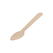 Cargar imagen en el visor de la galería, Cucharita Postre Madera 11 cm
