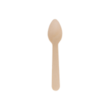 Cargar imagen en el visor de la galería, Cucharita Postre Madera 11 cm