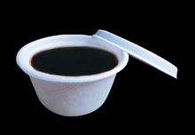 Carica l'immagine nel visualizzatore di Gallery, Vaschetta per sugo con coperchio di canna da zucchero da 60 ml