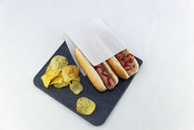 Load image into Gallery viewer, Fast Food White Anti-Grease Bag 15x15cm 
