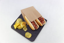 Load image into Gallery viewer, Kraft Fast Food Grease Bag 15x15cm 
