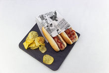 Load image into Gallery viewer, Fast Food Newspaper Grease Bag 15x15cm 
