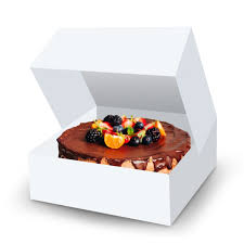 Scatola per pasticceria 26x26x13 cm