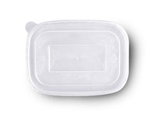 Cargar imagen en el visor de la galería, Tapa Transparente para Envase Microondable Kraft 500/750/1000ml
