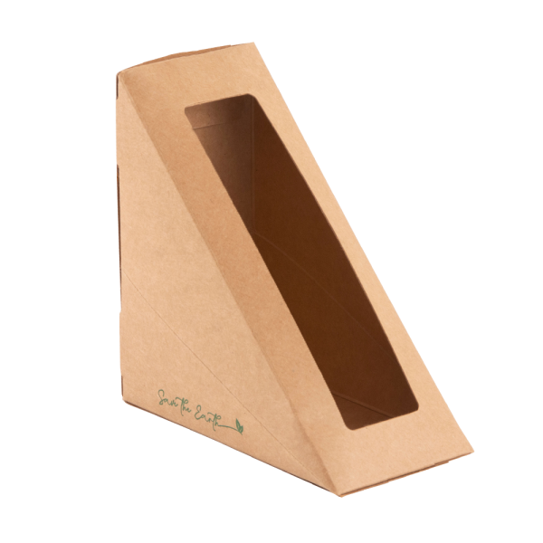 Insalatiera quadrata 500 ml + coperchio in rPET (200 unità/scatola)