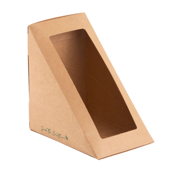 Insalatiera quadrata 500 ml + coperchio in rPET (200 unità/scatola)
