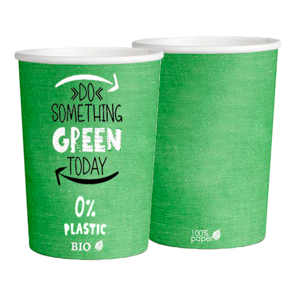 Vasos Verdes Plastic Free 480ml (16oz) (1000 unid/caja)