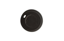 Cargar imagen en el visor de la galería, Tapa Reciclada Negra 6,2cm (para vaso de 120ml)
