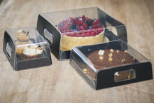 Load image into Gallery viewer, Vision Cake Box - Black (26x26x6cm) 
