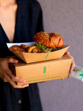 Load image into Gallery viewer, Take Away Container 2800ml (20x14x9cm) - Fried / Roasted Chicken
