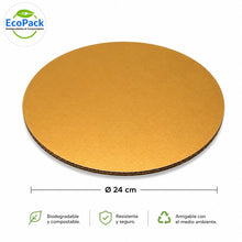 Cargar imagen en el visor de la galería, Disco Dorado 24cm, 1050gr
