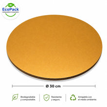 Cargar imagen en el visor de la galería, Disco Dorado 30cm, 1050gr
