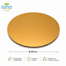 Cargar imagen en el visor de la galería, Disco Dorado 20cm, 1050gr
