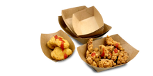 Load image into Gallery viewer, Kraft Grease/Fried Containers 1000ml (17x10x6cm)
