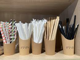 Pajitas Papel Kraft 8mm x 23cm (Gruesa)