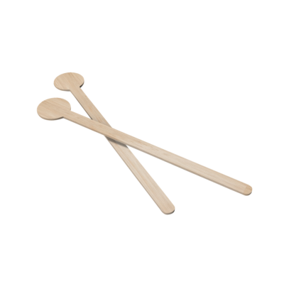 Wooden stirrer with 10 cm blade