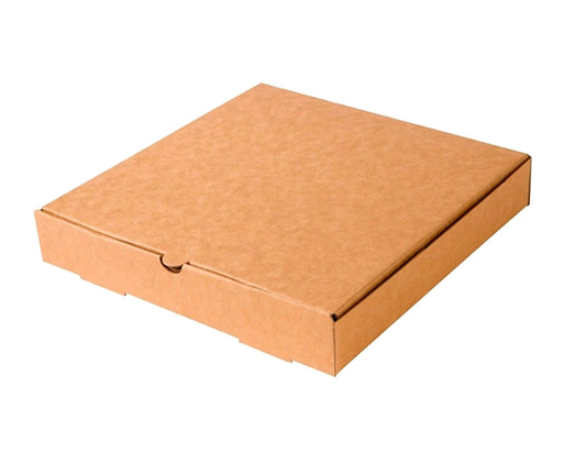 Caja Pizza Kraft 26x26x3,5cm (100 unidades)