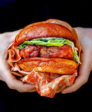 Cargar imagen en el visor de la galería, Papel Fast Food Antigrasa Impreso a 1 Tinta 28x31cm - 5000 unidades
