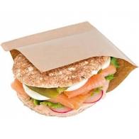 Load image into Gallery viewer, Kraft Fast Food Grease Bag 15x15cm 
