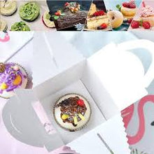 Load image into Gallery viewer, Pastry Box with Handle - Small (10x12x7cm)
