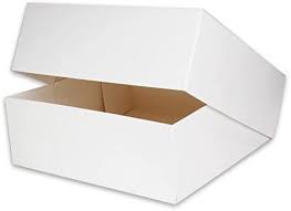 Caja Blanca Pasteleria S (20x20x8cm)