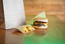 Load image into Gallery viewer, Kraft Fast Food Grease Bag 15x15cm 
