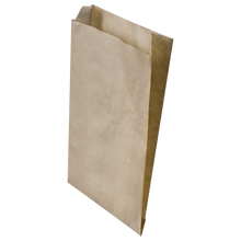 Carica l&#39;immagine nel visualizzatore di Gallery, Sac à poche in carta kraft vergata 14+7x24cm
