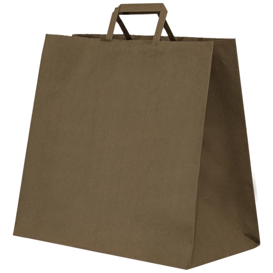 Bolsa Kraft Asa Plana S 90gsm (28+17x29cm)