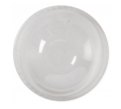 Tapa Cúpula con Agujero para Tarrina Helado Blanca/Kraft 180 y 240ml