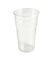 Vasos Transparentes Compostables 500ml (17oz)